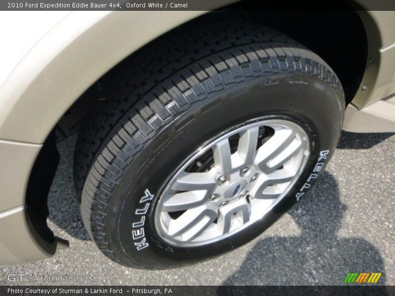 Oxford White / Camel 2010 Ford Expedition Eddie Bauer 4x4