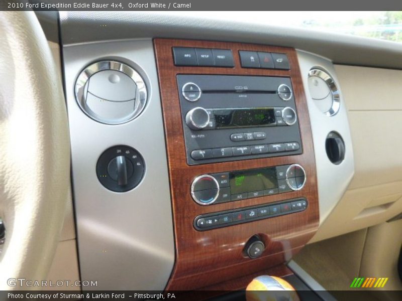 Oxford White / Camel 2010 Ford Expedition Eddie Bauer 4x4