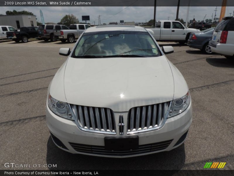 White Suede / Cashmere 2009 Lincoln MKS Sedan
