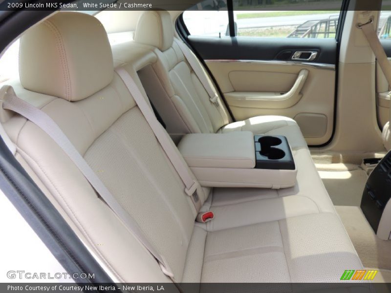 White Suede / Cashmere 2009 Lincoln MKS Sedan