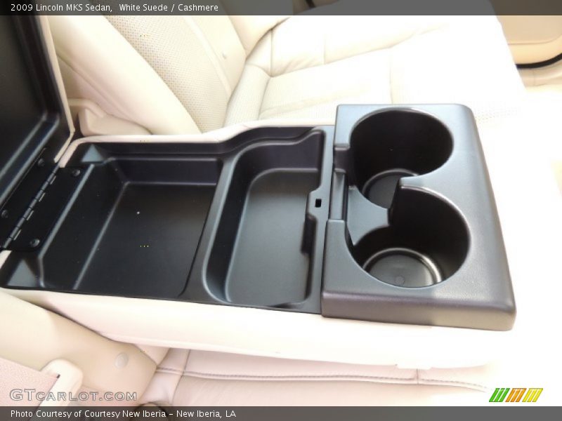 White Suede / Cashmere 2009 Lincoln MKS Sedan