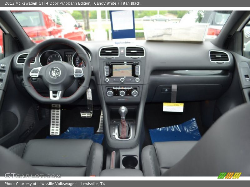 Candy White / Titan Black 2013 Volkswagen GTI 4 Door Autobahn Edition