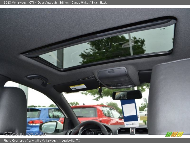 Candy White / Titan Black 2013 Volkswagen GTI 4 Door Autobahn Edition