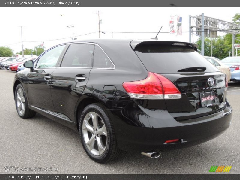Black / Gray 2010 Toyota Venza V6 AWD