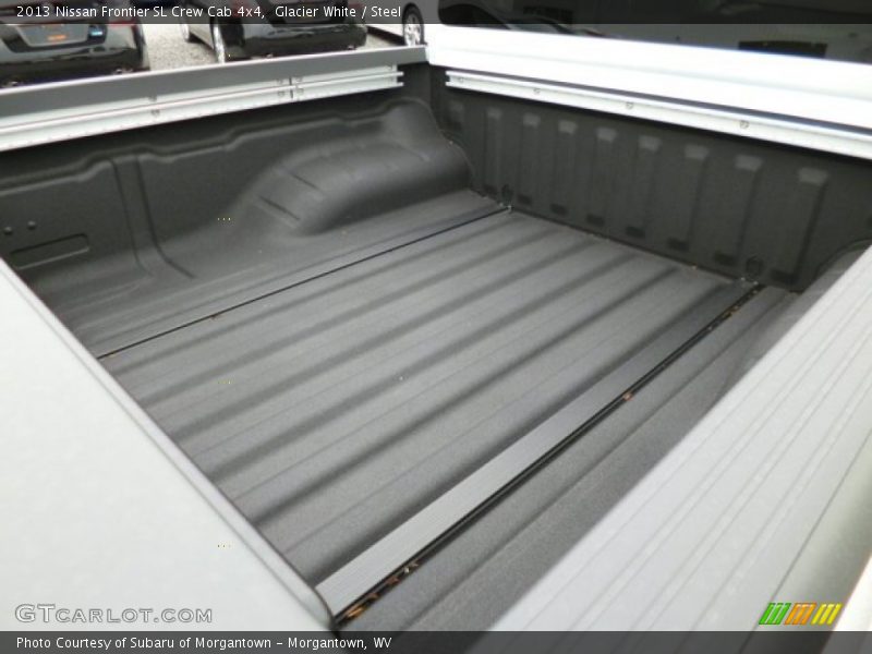 Glacier White / Steel 2013 Nissan Frontier SL Crew Cab 4x4