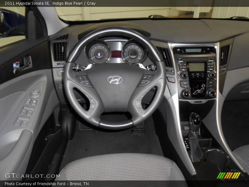 Dashboard of 2011 Sonata SE