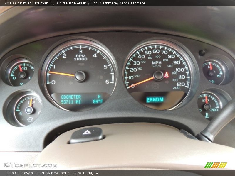 Gold Mist Metallic / Light Cashmere/Dark Cashmere 2010 Chevrolet Suburban LT