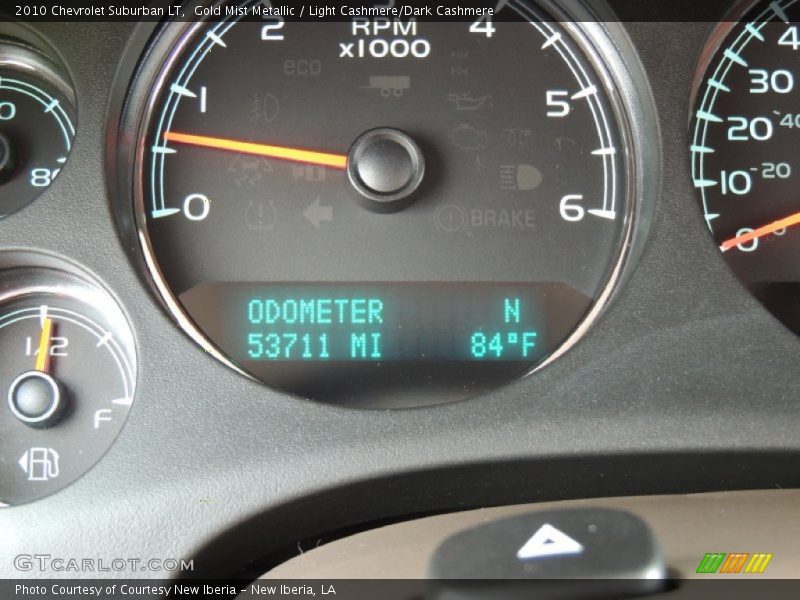 Gold Mist Metallic / Light Cashmere/Dark Cashmere 2010 Chevrolet Suburban LT