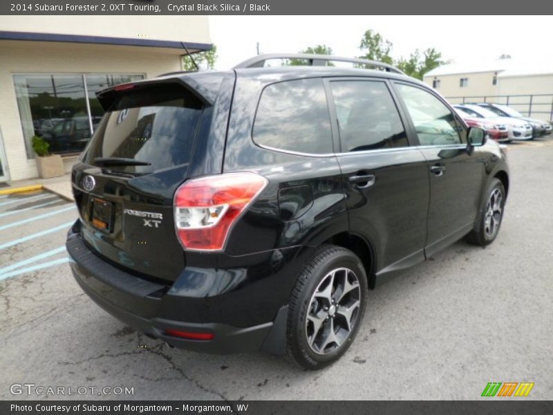 Crystal Black Silica / Black 2014 Subaru Forester 2.0XT Touring