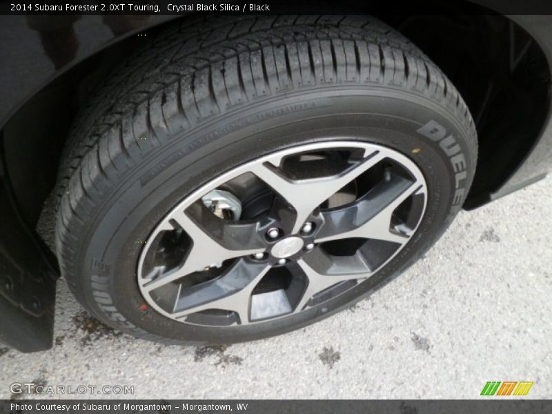 Crystal Black Silica / Black 2014 Subaru Forester 2.0XT Touring