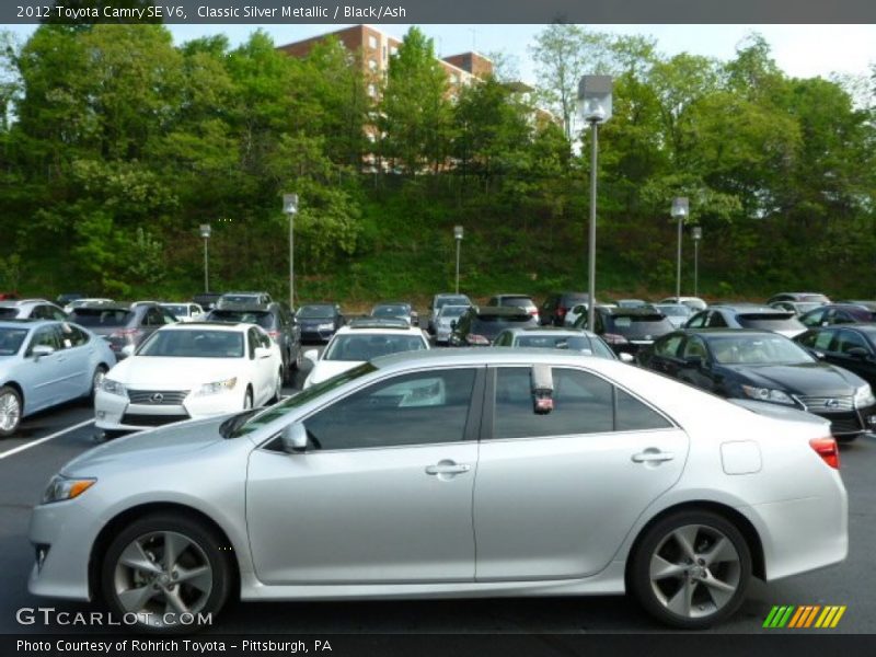  2012 Camry SE V6 Classic Silver Metallic