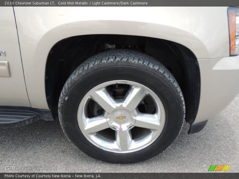 Gold Mist Metallic / Light Cashmere/Dark Cashmere 2010 Chevrolet Suburban LT