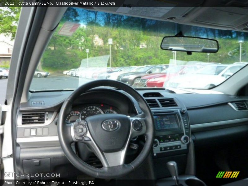 Classic Silver Metallic / Black/Ash 2012 Toyota Camry SE V6