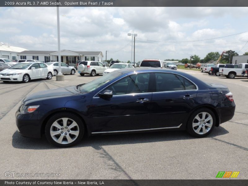  2009 RL 3.7 AWD Sedan Opulent Blue Pearl