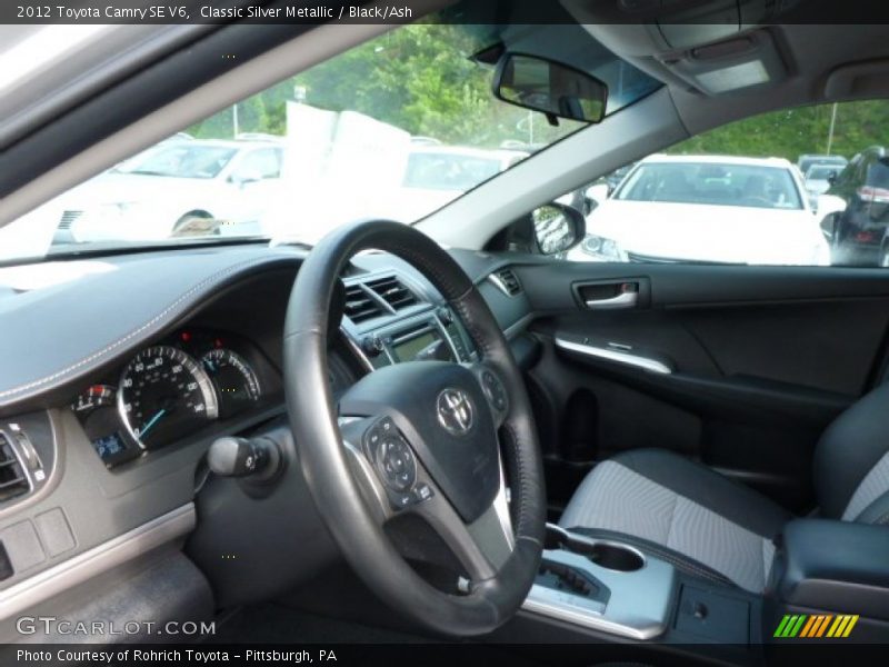 Classic Silver Metallic / Black/Ash 2012 Toyota Camry SE V6