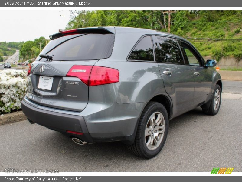 Sterling Gray Metallic / Ebony 2009 Acura MDX