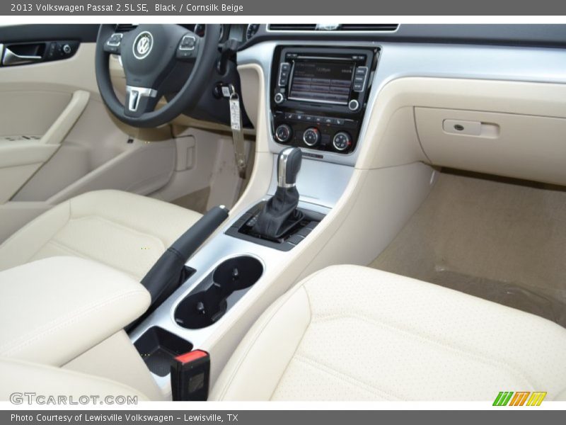 Black / Cornsilk Beige 2013 Volkswagen Passat 2.5L SE