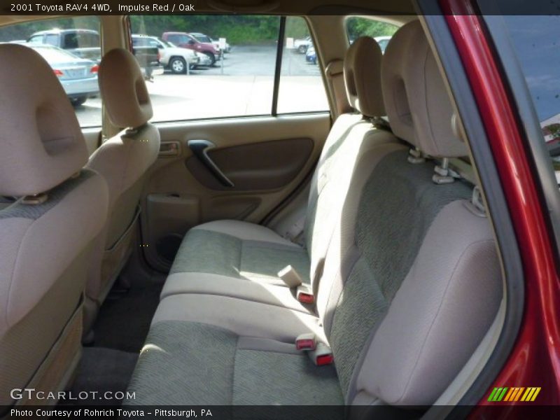 Impulse Red / Oak 2001 Toyota RAV4 4WD