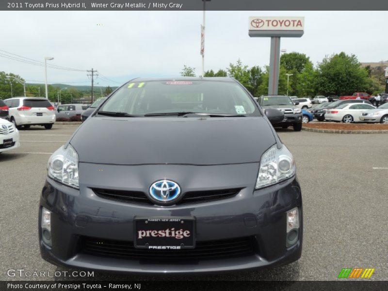 Winter Gray Metallic / Misty Gray 2011 Toyota Prius Hybrid II