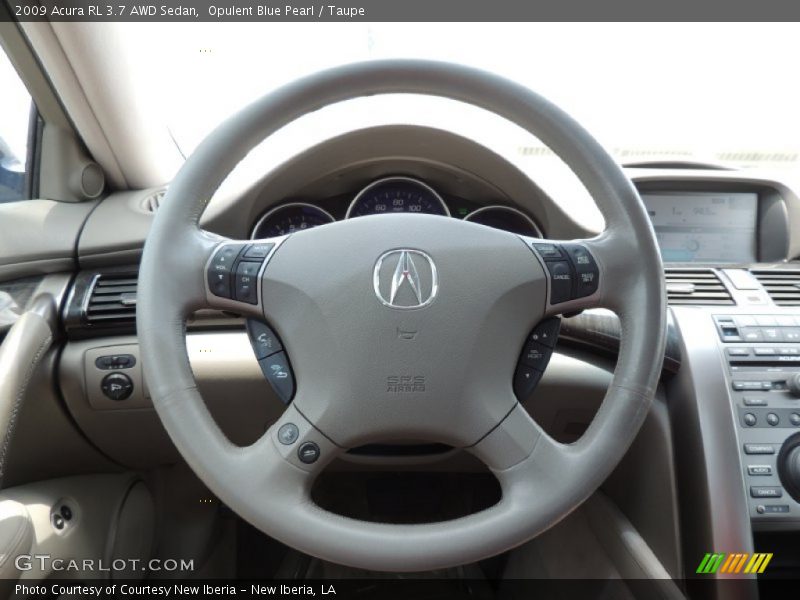  2009 RL 3.7 AWD Sedan Steering Wheel