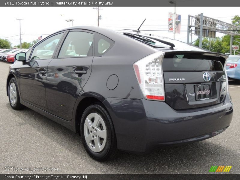 Winter Gray Metallic / Misty Gray 2011 Toyota Prius Hybrid II