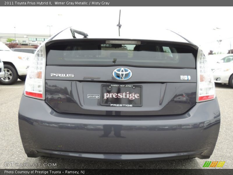 Winter Gray Metallic / Misty Gray 2011 Toyota Prius Hybrid II