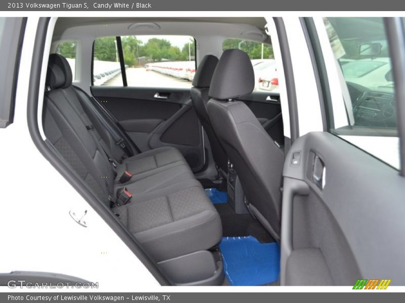 Candy White / Black 2013 Volkswagen Tiguan S