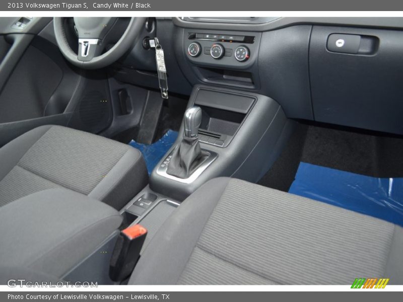 Candy White / Black 2013 Volkswagen Tiguan S