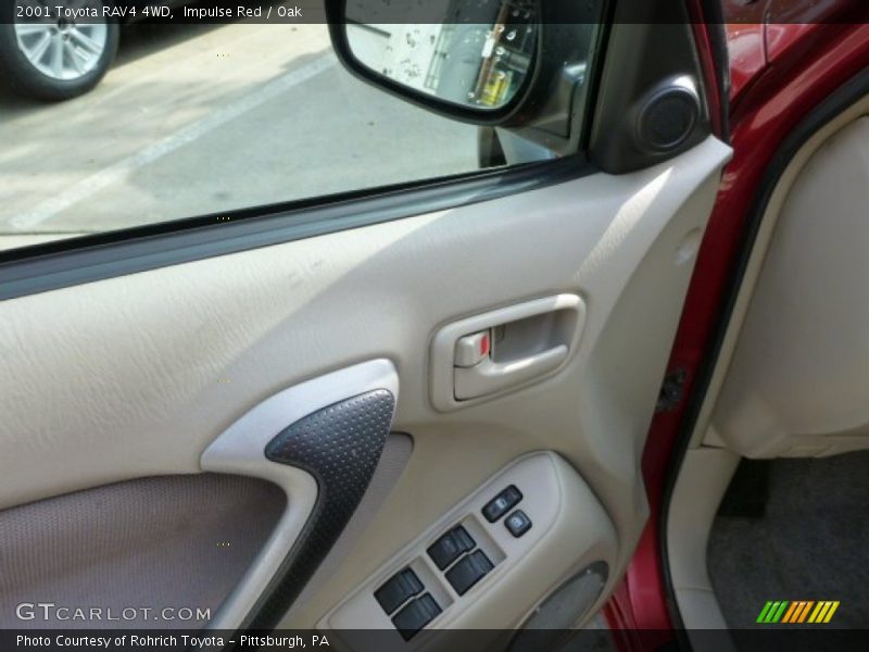 Impulse Red / Oak 2001 Toyota RAV4 4WD