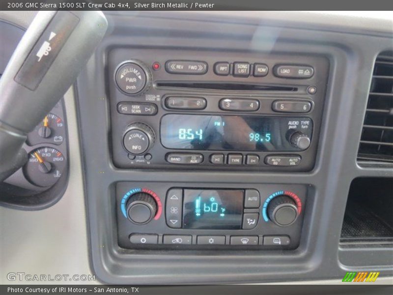 Silver Birch Metallic / Pewter 2006 GMC Sierra 1500 SLT Crew Cab 4x4