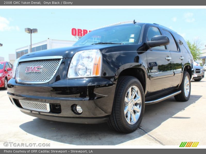 Onyx Black / Ebony 2008 GMC Yukon Denali