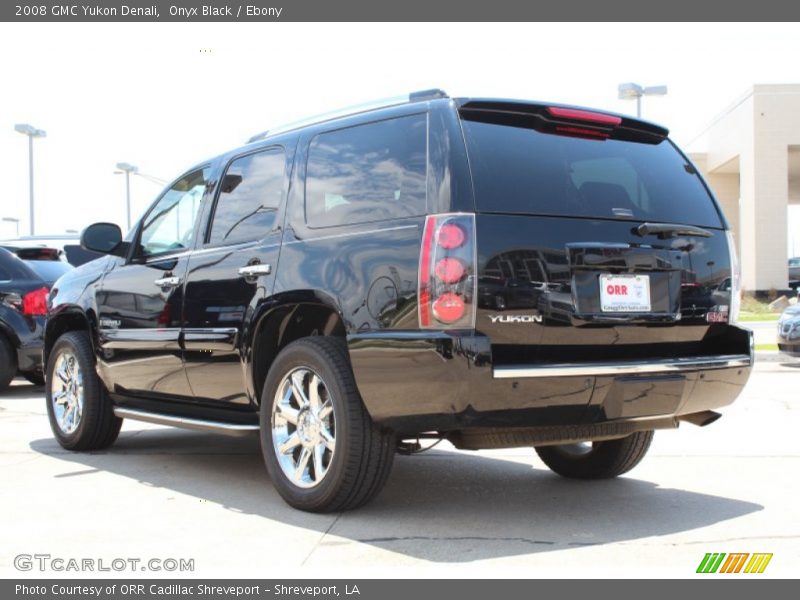 Onyx Black / Ebony 2008 GMC Yukon Denali