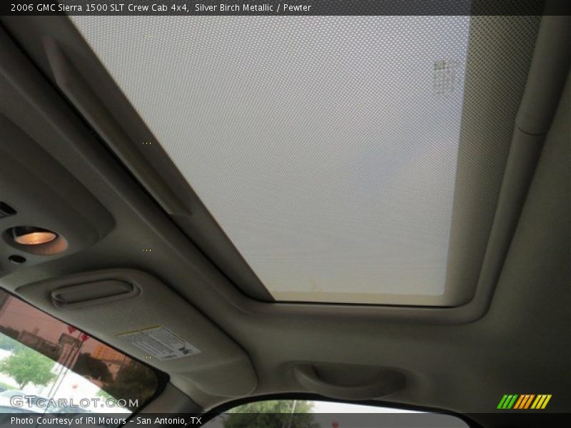 Silver Birch Metallic / Pewter 2006 GMC Sierra 1500 SLT Crew Cab 4x4