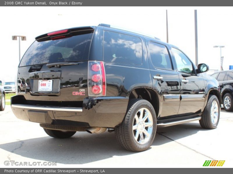 Onyx Black / Ebony 2008 GMC Yukon Denali