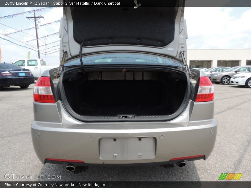 Vapor Silver Metallic / Dark Charcoal 2008 Lincoln MKZ Sedan