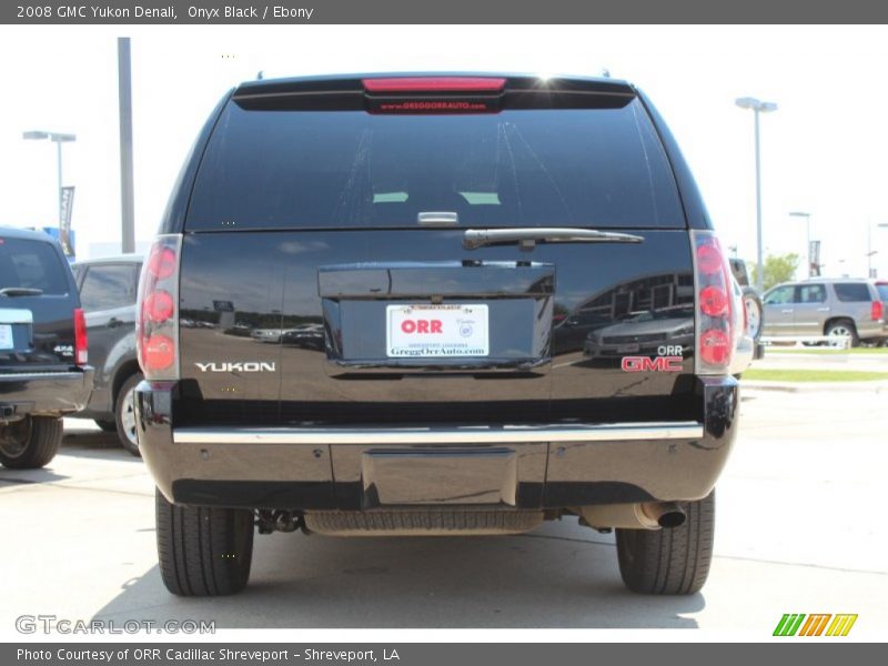 Onyx Black / Ebony 2008 GMC Yukon Denali