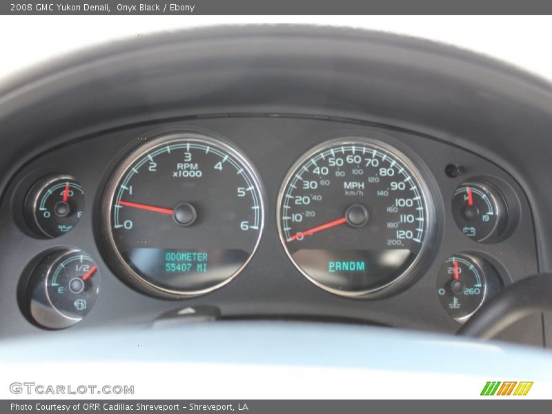 Onyx Black / Ebony 2008 GMC Yukon Denali