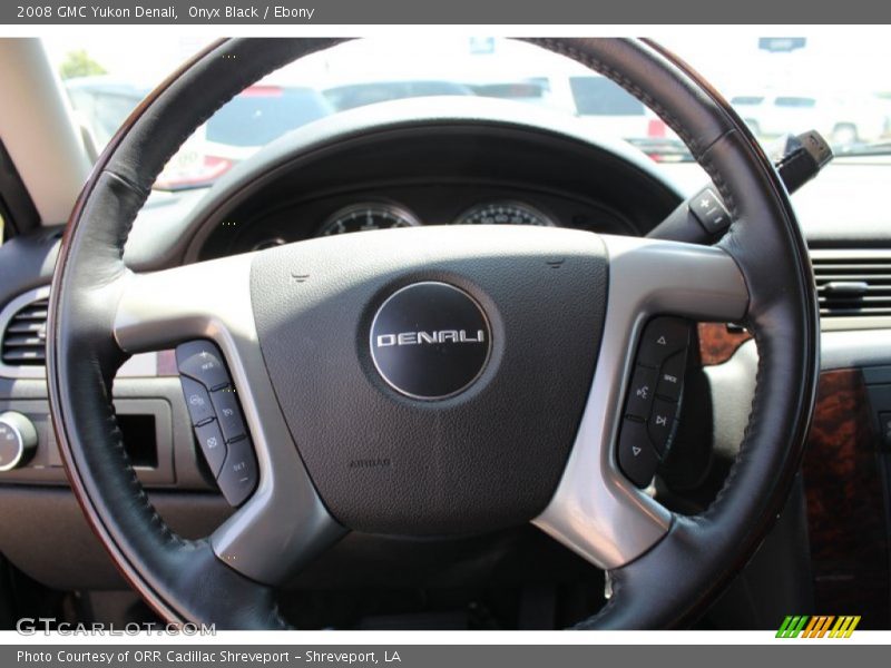 Onyx Black / Ebony 2008 GMC Yukon Denali