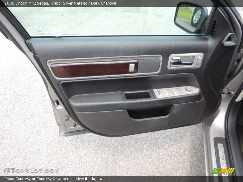 Vapor Silver Metallic / Dark Charcoal 2008 Lincoln MKZ Sedan