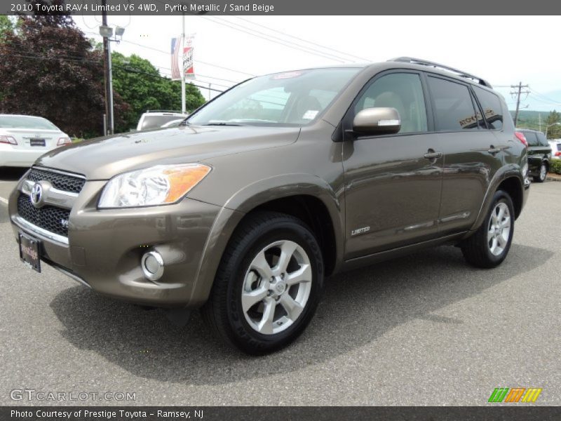 Pyrite Metallic / Sand Beige 2010 Toyota RAV4 Limited V6 4WD