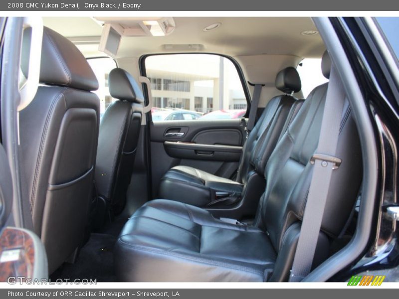 Onyx Black / Ebony 2008 GMC Yukon Denali
