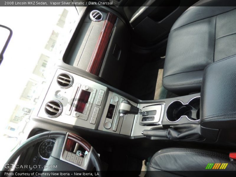 Vapor Silver Metallic / Dark Charcoal 2008 Lincoln MKZ Sedan