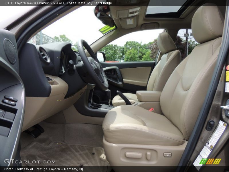 Pyrite Metallic / Sand Beige 2010 Toyota RAV4 Limited V6 4WD
