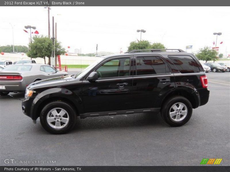 Ebony Black / Stone 2012 Ford Escape XLT V6