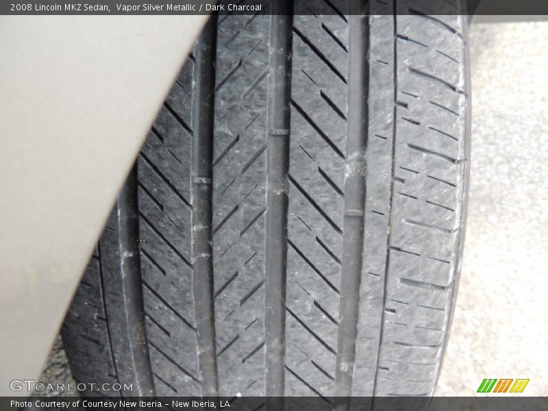 Vapor Silver Metallic / Dark Charcoal 2008 Lincoln MKZ Sedan