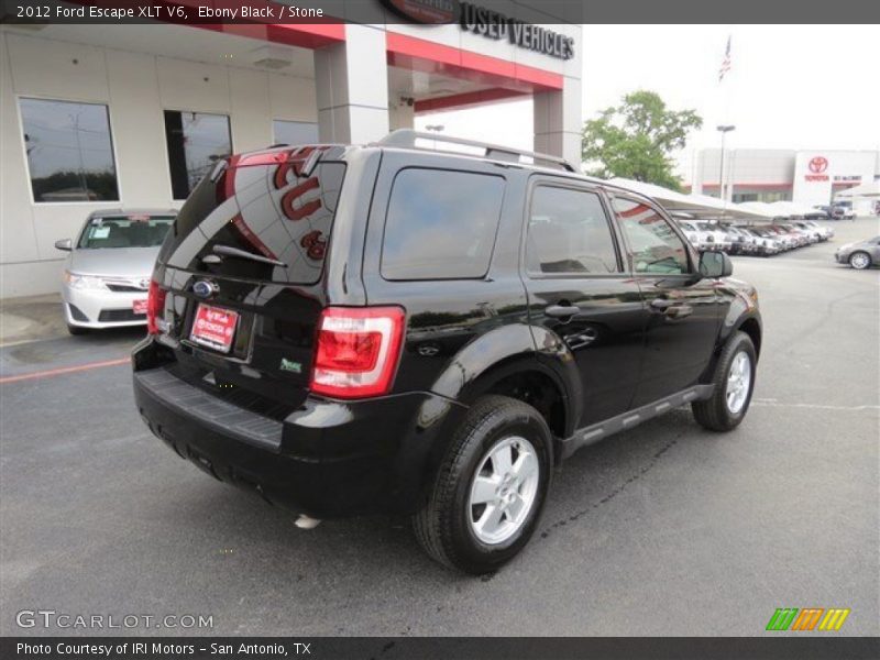 Ebony Black / Stone 2012 Ford Escape XLT V6