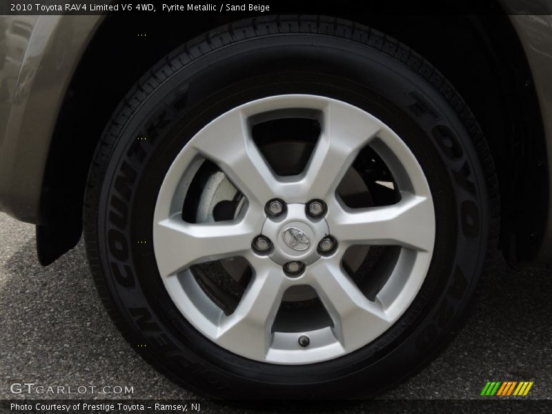 Pyrite Metallic / Sand Beige 2010 Toyota RAV4 Limited V6 4WD