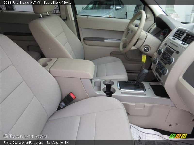 Ebony Black / Stone 2012 Ford Escape XLT V6