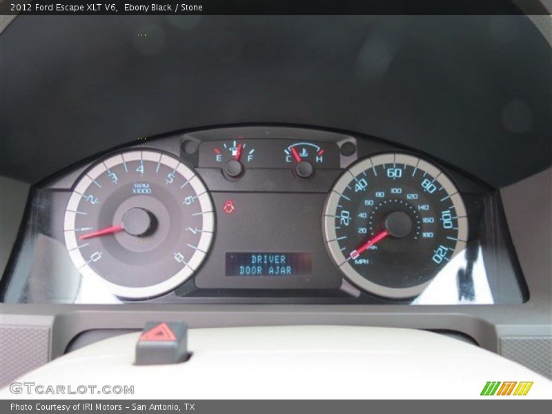 Ebony Black / Stone 2012 Ford Escape XLT V6