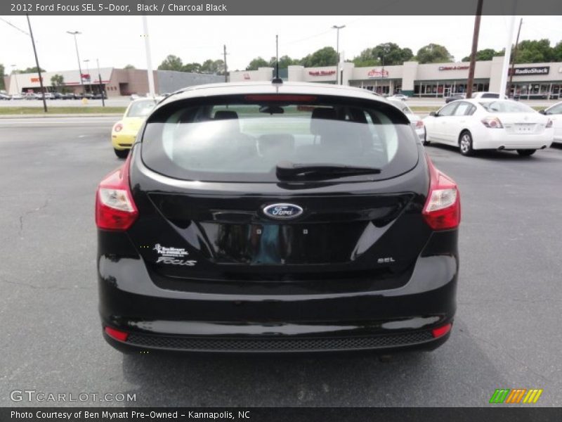Black / Charcoal Black 2012 Ford Focus SEL 5-Door